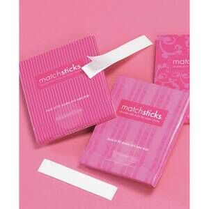 NEW COMMANDO women's matchsticks clear tape in white